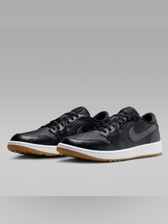 Jordan Other - Men's Golf Air Jordan 1 Low 'Black Gum'
